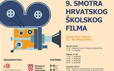 Održana deveta Smotra hrvatskog školskog filma